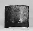 Tile, Clay covered with a transparent glaze, Japan