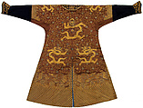 Imperial Court Robe, Silk, metallic thread, China