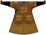 Imperial Court Robe, Silk, metallic thread, China