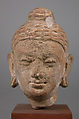 Head of Buddha, Stucco, Pakistan (ancient region of Gandhara)