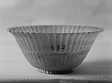 Cup, Nephrite, white with faint greenish gray tint, China