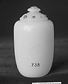 Jar with cover, Nephrite, white with faint greenish tinge, China