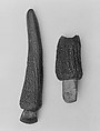 Knife, Nephrite, deerhorn handle, Switzerland