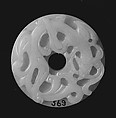Medallion, Nephrite, China