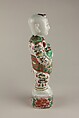 Figure of a Boy, Porcelain with famille verte enamels, China