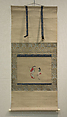 Woman and Attendant, Nishikawa Sukenobu (Japanese, 1671–1750), Hanging scroll; ink and color on silk, Japan