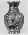 Vase, Cloisonné enamel, Japan