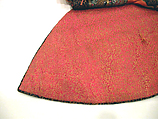 Woman's Robe of State, Silk and metallic thread embroidery on silk satin weave patterned with extra continuous wefts, China