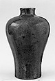 Meiping vase, Porcelain with teadust glaze (Jingdezhen ware), China