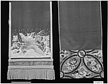Sumo Wrestler's Ceremonial Apron (Kesho Mawashi), Embroidered velvet; silk, metallic thread, Japan