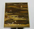 Cabinet containing boxes, Lacquer, Japan