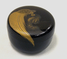 Tea Caddy with Design of Turtle, In the style of Shibata Zeshin (Japanese, 1807–1891), Colored lacquer and gold maki-e on wood, Japan