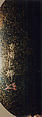Case (Inrō) with Design of People Catching Fireflies, Koma Kōryū (Japanese, died 1796), Roiro (waxen) lacquer with decoration in togidashi sprinkled and polished lacquer and nashiji (pear-skin) lacquer; Interior: nashiji and fundame; Ojime: metal (zogan) inlay with spider; Netsuke: carved wood with stone inlay of snail on broken roof tile, Japan