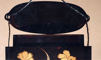 Case (Inrō) with Design of Flowering Carnations, Lacquer, roiro, gold and silver togidashi, nashiji; Interior: roiro and fundame, Japan