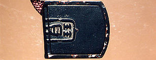 Case (Inrō) in the Shape of an Ink Stick with Design of God of Longevity (Jurōjin), Reading beneath a Star Constellation (obverse);Twelve-Character Inscription (reverse), Shibata Zeshin (Japanese, 1807–1891), Roiro (waxen) lacquer with black hiramakie sprinkled and polished lacquer and takamakie sprinkled and polished lacquer relief; Interior: roiro; Netsuke: lacquer in shape of a worn ink stick; Ojime: black lacquer bead, Japan