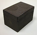Box with tray, Lacquer, Japan