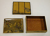Box with tray, Lacquer, Japan