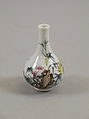 Miniature Vase, Porcelain with polychrome enamels (in imitation of the so-called gu yue xuan type), China