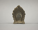 Votive Plaque, Clay, Tibet