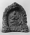 Votive Plaque, Clay, Tibet
