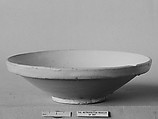 Saucer, Earthenware with pale green glaze, China