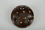 Incense Burner, Copper alloy, splash gilding, China