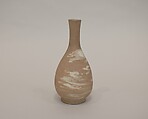 Vase, Stoneware with marbled slip decoration (Cizhou type ware), China