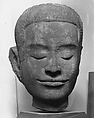 Head of Buddha or Bodhisattva, Stone, Cambodia