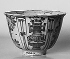 Cup, Porcelain (Kraak porcelain), China