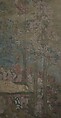 Death of the Historical Buddha (Nehan-zu), Hanging scroll; ink, color, and gold on silk, Japan