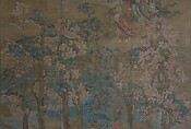 Death of the Historical Buddha (Nehan-zu), Hanging scroll; ink, color, and gold on silk, Japan
