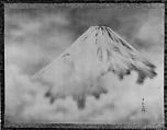 Mt. Fujiyama, Toyosei Kimigi (?) Japanese, Hanging scroll; color on silk, Japan