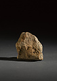 Fragment of a casting model with dragon motif, Earthenware, China
