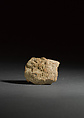 Fragment of a casting mold with dragon motif, Earthenware, China