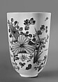 Cup with a scene of lotus pond, Porcelain painted in overglaze polychrome enamels (Jingdezhen ware), China