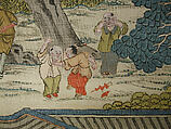 Dragon-boat festival performance, Unidentified artist Chinese, Silk and metal thread tapestry (kesi), China