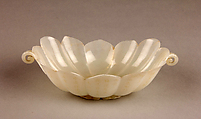Flower-Shaped Bowl, Jade (nephrite), India