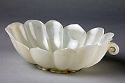Flower-Shaped Bowl, Jade (nephrite), India