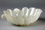 Flower-Shaped Bowl, Jade (nephrite), India