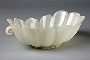 Flower-Shaped Bowl, Jade (nephrite), India
