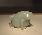 Crouching Frog, Jade (nephrite), China