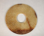 Ritual Disk (Bi), Jade (nephrite), China