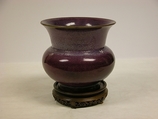 Flower Pot, Pottery (Jun ware), China