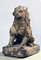 Seated Lion, Marble, China