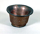 Cup, Lacquer, bamboo exterior, China