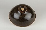Bowl, Porcelain with black and white glaze (Ding-type ware), China