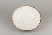 Bowl, Porcelain with black and white glaze (Ding-type ware), China