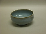 Bowl, Stoneware with bluish glaze (Jun ware), China