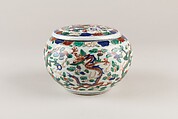 Bowl with Cover, Porcelain, China