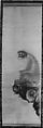 Monkey, Mori Sosen  Japanese, Hanging scroll; ink and color on silk, Japan